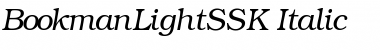 BookmanLightSSK Font