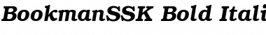 BookmanSSK Bold Italic Font