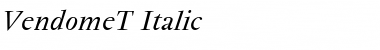 VendomeT Italic