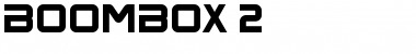 BoomBox 2 Font