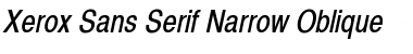 Xerox Sans Serif Narrow Font