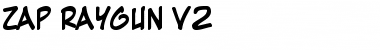 Zap Raygun V2.0 Regular Font