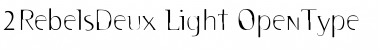 2RebelsDeux Light Font