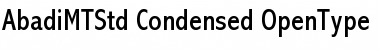 Abadi MT Std Condensed Font