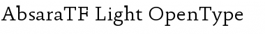 Absara TF Light Regular Font