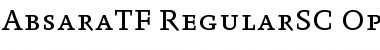 Absara TF Regular SC Regular Font