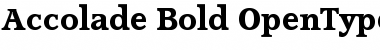 Accolade-Bold Font