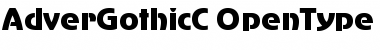 AdverGothicC Font