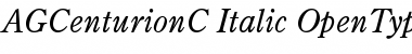 AGCenturionC Italic