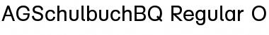 AG Schulbuch BQ Regular Font