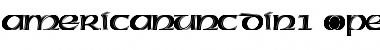 American Uncial D In1 Regular Font