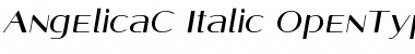 AngelicaC Italic Font