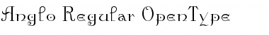 Anglo Regular Font