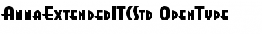 Anna Extended ITC Std Regular Font