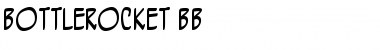 BottleRocket BB Regular Font