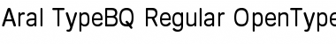 Aral-Type BQ Regular Font