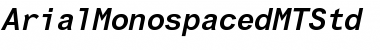 Arial Monospaced MT Std Font