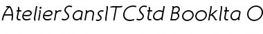 Atelier Sans ITC Std Font