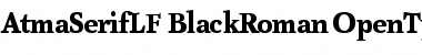 AtmaSerifLF-BlackRoman Regular Font