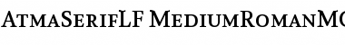 AtmaSerifLF-MediumRomanMC Font