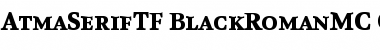 AtmaSerifTF-BlackRomanMC Regular Font
