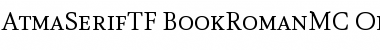 AtmaSerifTF-BookRomanMC Regular Font