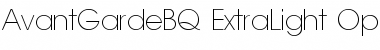 Avant Garde BQ Font