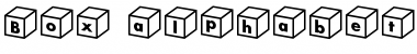 Box alphabe Font