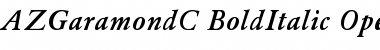 AZGaramondC Font