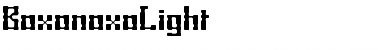 BoxonoxoLight Font