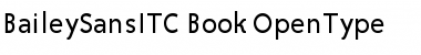 Bailey Sans ITC Book Font