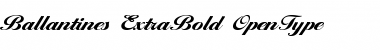 Download Ballantines-ExtraBold Font