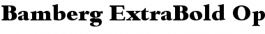 Bamberg-ExtraBold Font