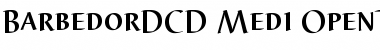 Download Barbedor DC D Font