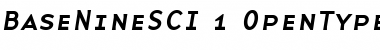 BaseNine Medium Font