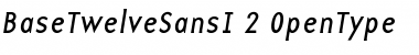 BaseTwelve Font