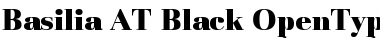 Basilia AT Black Font