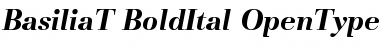 Basilia T Bold Italic