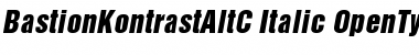 BastionKontrastAltC Italic