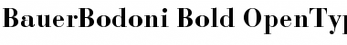 Download BauerBodoni Font
