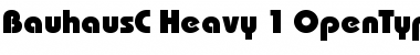 Download BauhausC Font