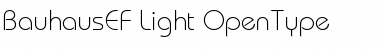 BauhausEF-Light Font