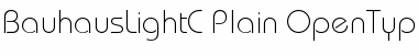 BauhausLightC Font