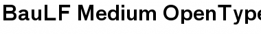 BauLF-Medium Regular Font