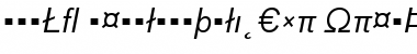BauLF-RegularItalicExp Regular Font