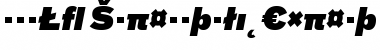 BauLF-SuperItalicExpert Regular Font