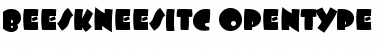 Beesknees ITC Font