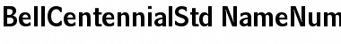 Download Bell Centennial Std Font