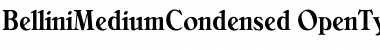 BelliniMediumCondensed Font