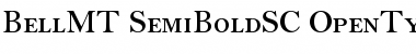 Bell MT Semibold SC Font